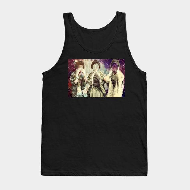 Heaven´s Gate (see no evil, hear no evil, speak no evil) Tank Top by montagealabira